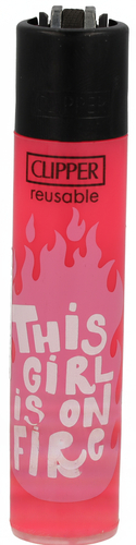 Clipper Feuerzeug Girl Power Nr. 3v4