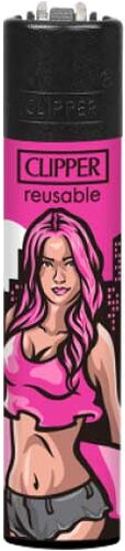 Clipper Feuerzeug Girlz 2 1v4