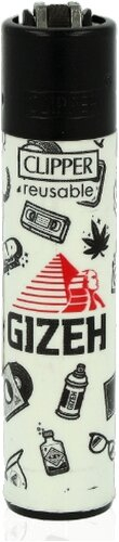 Clipper Feuerzeug Gizeh 8 - 2v4 Gizeh Logo