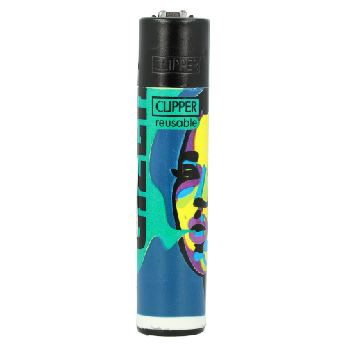 Clipper Feuerzeug Gizeh Faces 2v8 Clipper Feuerzeug Gizeh Faces 2v8