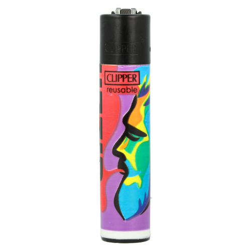 Clipper Feuerzeug Gizeh Faces 5v8 Clipper Feuerzeug Gizeh Faces 5v8