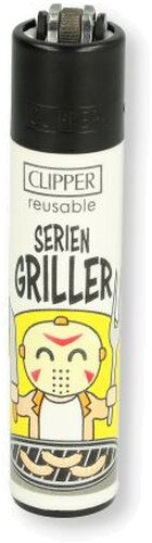 Clipper Feuerzeug Grillen 3K 1v4 Clipper Feuerzeug Grillen 3K 1v4