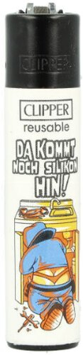 Clipper Feuerzeug Handwerker 3v4 DA KOMMT NOCH SILIKON HIN!