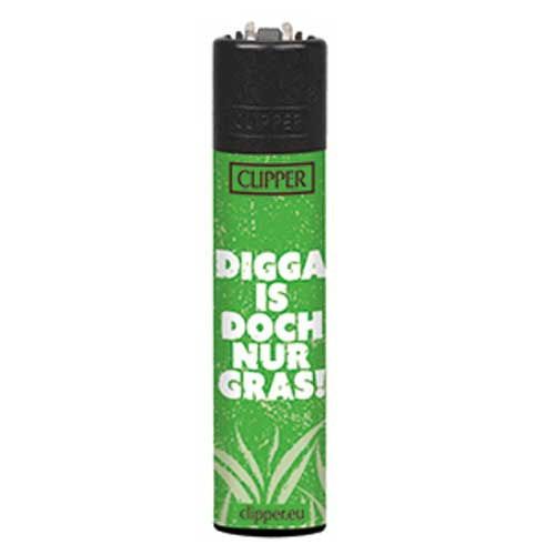Clipper Feuerzeug Hanf + Gras 3v8 Clipper Feuerzeug Hanf + Gras 3v8