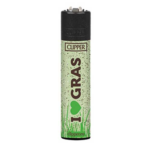 Clipper Feuerzeug Hanf + Gras 7v8 Clipper Feuerzeug Hanf + Gras 7v8