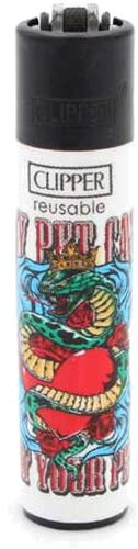 Clipper Feuerzeug Hard Tattoo #2 1v4