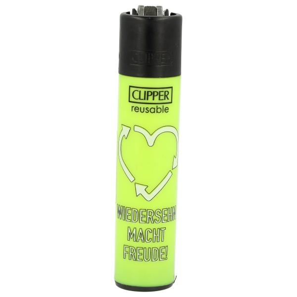 Clipper Feuerzeug Heisser Scheiss 2v4 Clipper Feuerzeug Heisser Scheiss 2v4
