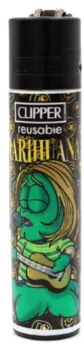 Clipper Feuerzeug Hemp Rock 1v4 Clipper Feuerzeug Hemp Rock 1v4
