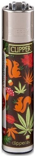 Clipper Feuerzeug Herbst Leaves - 1/4 