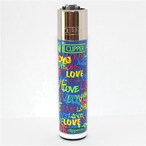 Clipper Feuerzeug Herzen Love Design - 1v4