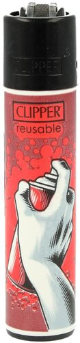 Clipper Feuerzeug HipHop Elements 2v4 Spraydose