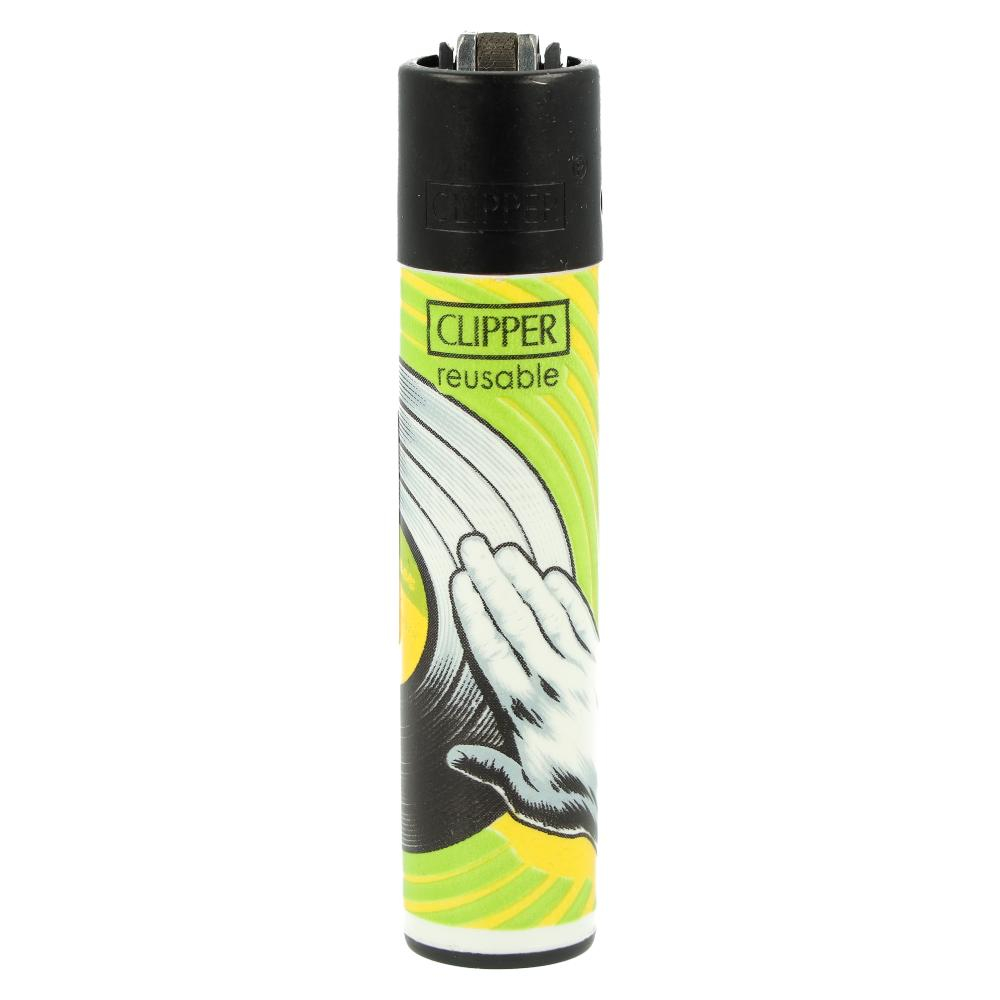Clipper Feuerzeug HipHop Elements 4v4 Schallplatte Clipper Feuerzeug HipHop Elements 4v4 Schallplatte