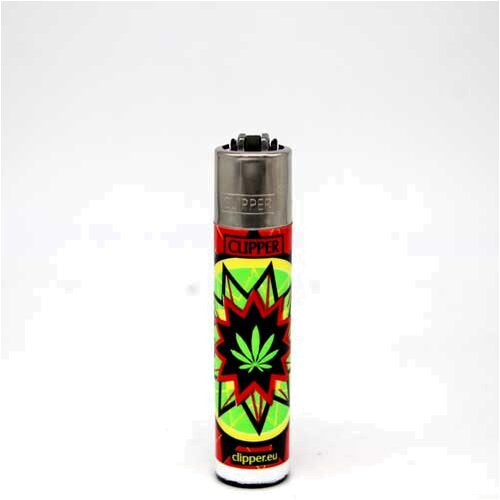 Clipper Feuerzeug Jamaican Mandala by Shibers 2015 A