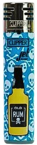 Clipper Feuerzeug Jet Flame Drinks & Life 3v4 Old Rum Clipper Feuerzeug Jet Flame Drinks & Life 3v4 Old Rum