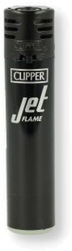 Clipper Feuerzeug Jetflame Schwarz