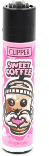 Clipper Feuerzeug Kaffee 2 4v4