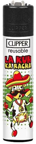 Clipper Feuerzeug Kuh 1v4 LA KUH KA RACHA