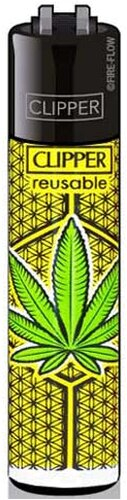Clipper Feuerzeug Leaves 38 2v4