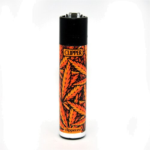 Clipper Feuerzeug Leaves orange