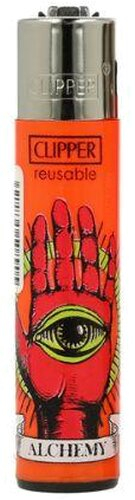 Clipper Feuerzeug Medieval Theme 3 1v4 Hand mit Auge Clipper Feuerzeug Medieval Theme 3 1v4 Hand mit Auge
