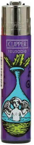 Clipper Feuerzeug Medieval Theme 3 3v4 Engel in Flasche Clipper Feuerzeug Medieval Theme 3 3v4 Engel in Flasche
