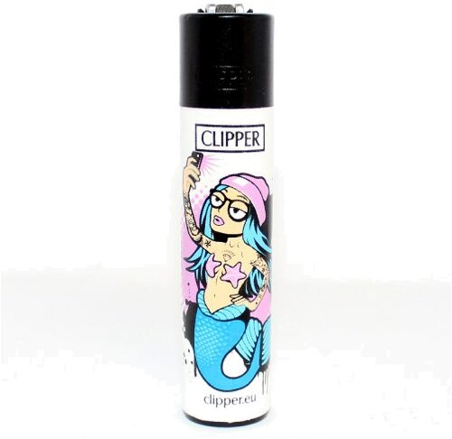 Clipper Feuerzeug Meerjungfrauen 3/4 Clipper Feuerzeug Meerjungfrauen 3/4