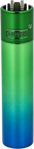 Clipper Feuerzeug Metall Peacock Glanz Grün/Blau Clipper Feuerzeug Metall Peacock Glanz Grün/Blau