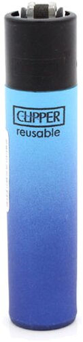 Clipper Feuerzeug Metallic Gradient #4 blau Clipper Feuerzeug Metallic Gradient #4 blau