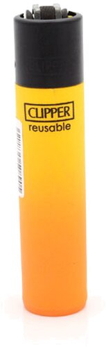 Clipper Feuerzeug Metallic Gradient #4 gelb Clipper Feuerzeug Metallic Gradient #4 gelb