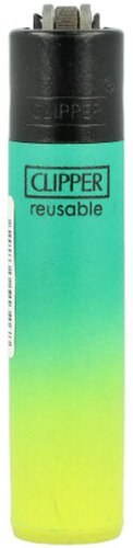 Clipper Feuerzeug Mini Triple Gradient 2 3v4 Grün-Gelb Clipper Feuerzeug Mini Triple Gradient 2 3v4 Grün-Gelb