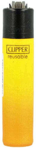 Clipper Feuerzeug Mini Triple Gradient 2 4v4 Gelb-Orange Clipper Feuerzeug Mini Triple Gradient 2 4v4 Gelb-Orange