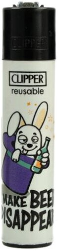 Clipper Feuerzeug Mixed Feelings 3v4 I MAKE BEER DISAPPEAR