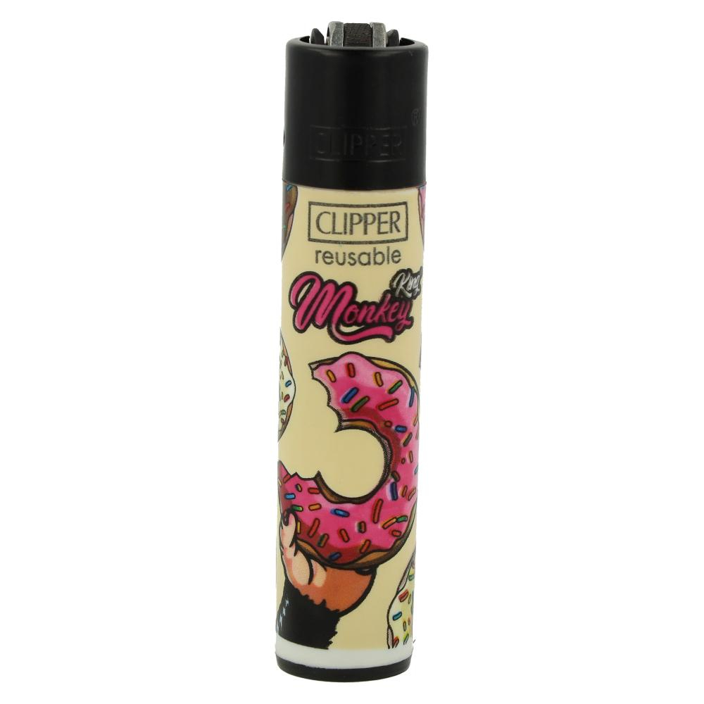 Clipper Feuerzeug Monkey King Donuts 1v2 Clipper Feuerzeug Monkey King Donuts 1v2