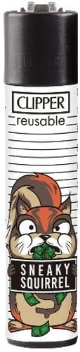 Clipper Feuerzeug Mugshots 1v4 SNEAKY SQUIRREL Clipper Feuerzeug Mugshots 1v4 SNEAKY SQUIRREL