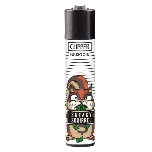 Clipper Feuerzeug Mugshots 1v4 SNEAKY SQUIRREL Clipper Feuerzeug Mugshots 1v4 SNEAKY SQUIRREL
