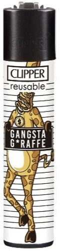 Clipper Feuerzeug Mugshots 2v4 GANGSTA G*RAFFE Clipper Feuerzeug Mugshots 2v4 GANGSTA G*RAFFE