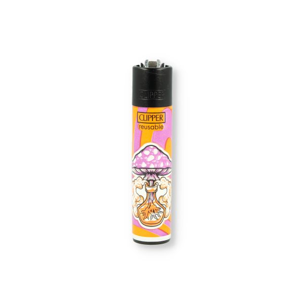 Clipper Feuerzeug Mushroom Raid 2 v 4