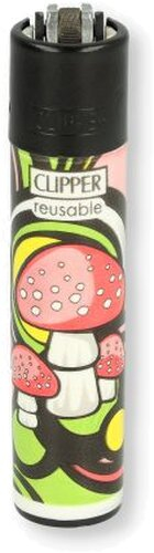 Clipper Feuerzeug Mushrooms 3v4 Clipper Feuerzeug Mushrooms 3v4
