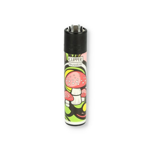 Clipper Feuerzeug Mushrooms 3v4
