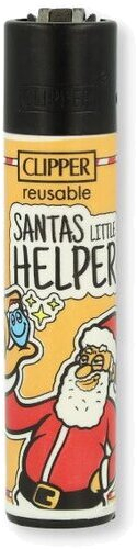 Clipper Feuerzeug Naughty Santa 1 v 4