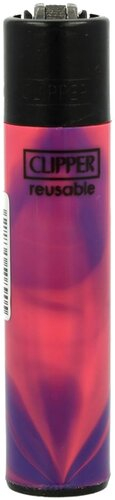 Clipper Feuerzeug Nebula Mix 2 3v4 Pink-Lila