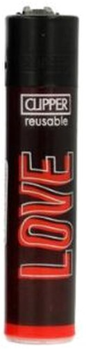 Clipper Feuerzeug New Impact 8v8 LOVE Clipper Feuerzeug New Impact 8v8 LOVE