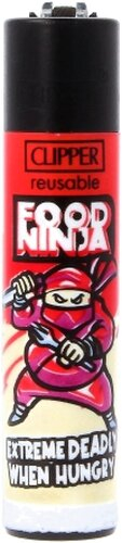 Clipper Feuerzeug Ninjas 2v4 Clipper Feuerzeug Ninjas 2v4