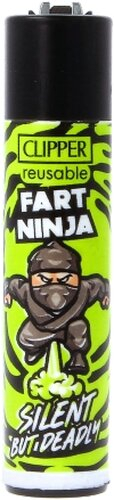 Clipper Feuerzeug Ninjas 4v4