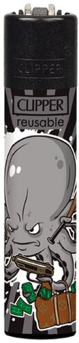 Clipper Feuerzeug Octopusse 1v4 Clipper Feuerzeug Octopusse 1v4