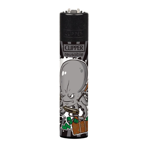 Clipper Feuerzeug Octopusse 1v4