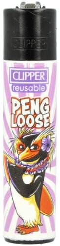 Clipper Feuerzeug Penguin 2 4v4 PENG LOOSE Clipper Feuerzeug Penguin 2 4v4 PENG LOOSE