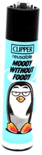 Clipper Feuerzeug Pinguine 2 1v4