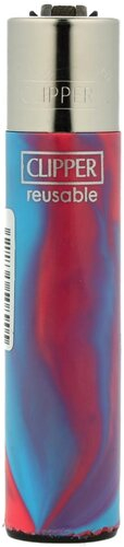 Clipper Feuerzeug Pink Nebula 4v4 Pink-Hellblau Clipper Feuerzeug Pink Nebula 4v4 Pink-Hellblau