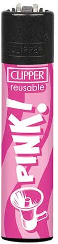 Clipper Feuerzeug Pink Power 2v4 PINK! Clipper Feuerzeug Pink Power 2v4 PINK!